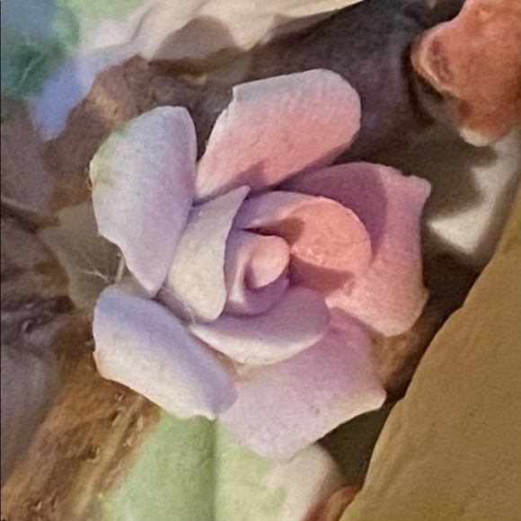 Royal Crown Pottery Hand Painted Yellow Finches Salt/pepper Shakers W/bird Nests - Picture 13 of 16